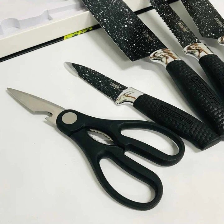 6 Piece's Knife Set - Techmanistan in Pakistan