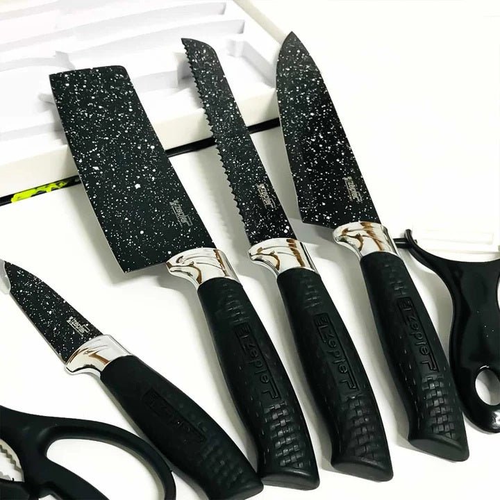 6 Piece's Knife Set - Techmanistan in Pakistan
