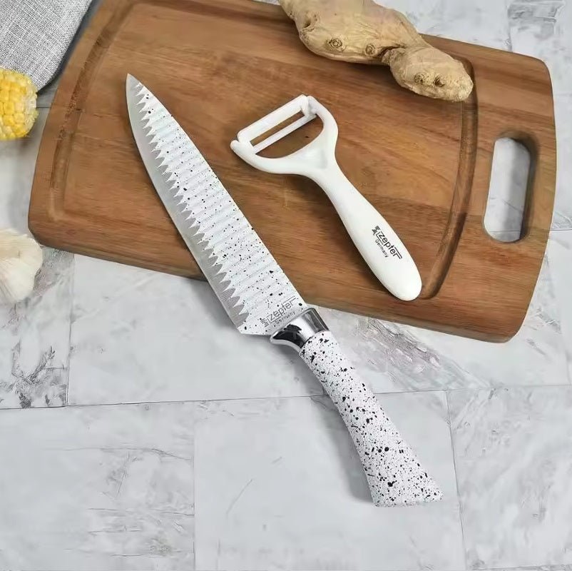 6 Piece's Knife Set - Techmanistan in Pakistan