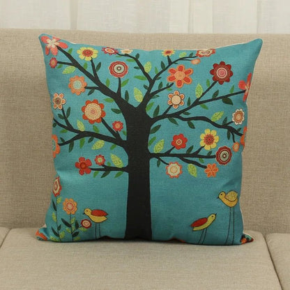 6 Piece's Nature inspired Sofa Cushion Covers - Techmanistan in Pakistan