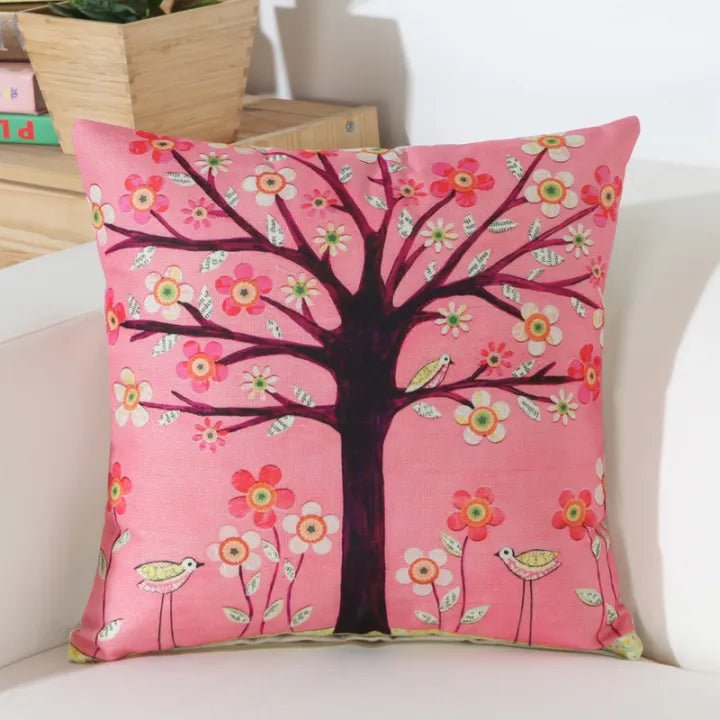 6 Piece's Nature inspired Sofa Cushion Covers - Techmanistan in Pakistan