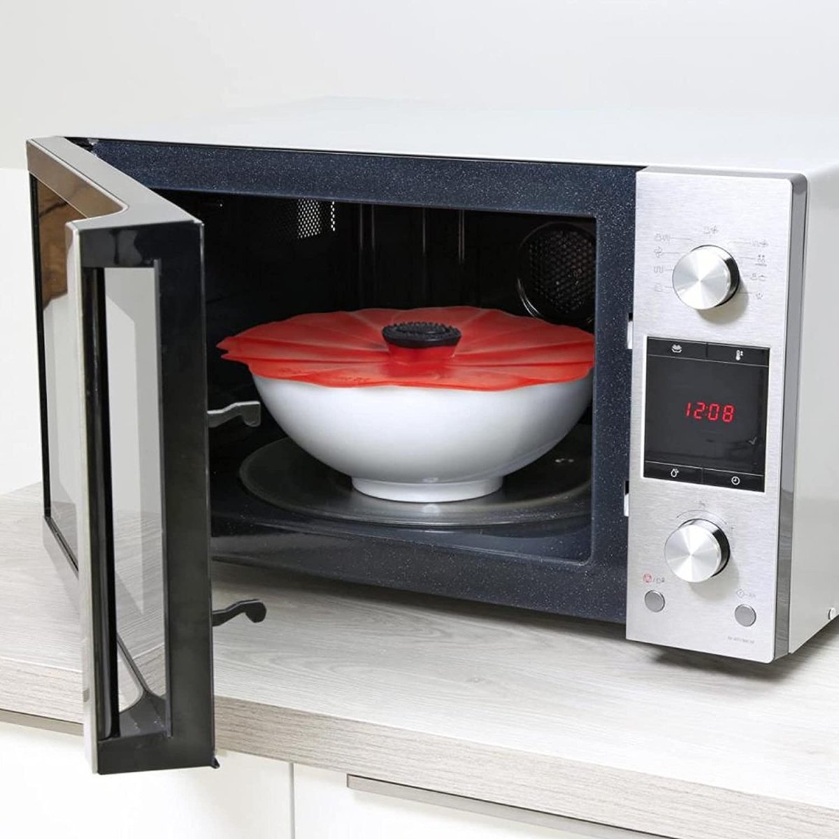 6'' Poppy Silicone Lid - Techmanistan in Pakistan