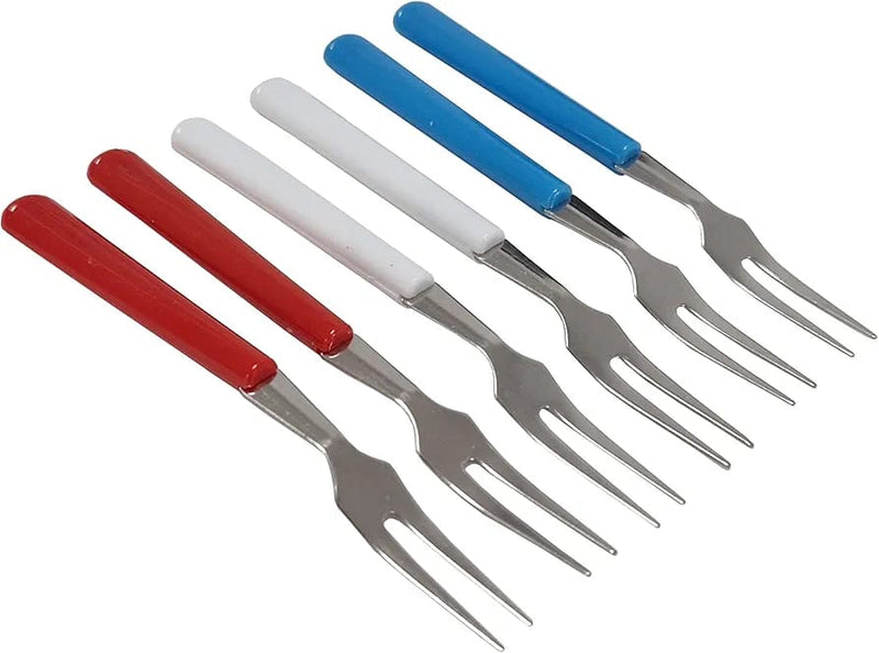 Pack of 6 Mini Fruit Forks Techmanistan