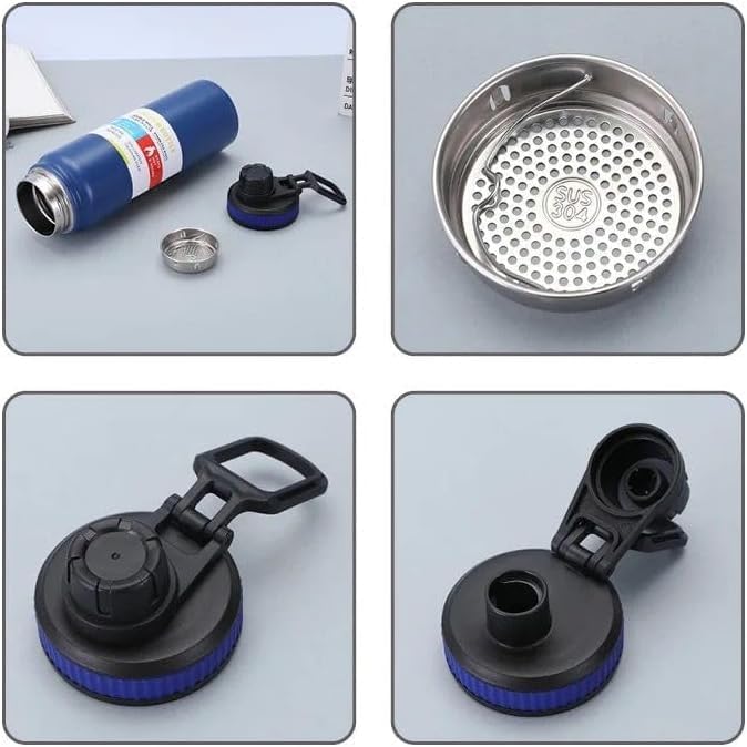 600ML - Stainless Steel Vacuum Insulated Flask - Techmanistan in Pakistan