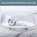 Unique Design Glass Punch Bowl