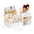 Multi-Compartment Makeup & Cosmetic Organiser with 2 Clear Drawers