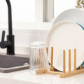Bamboo Dish Drying Rack, 7 Slots
