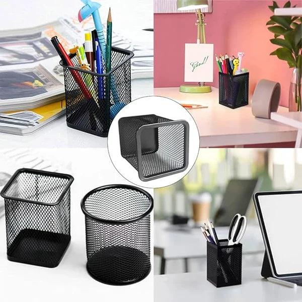 Wire Mesh Pencil Holder