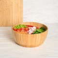 Wooden Serving Bowl for Salads and Fruit
