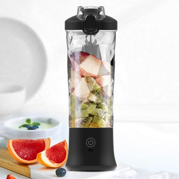 800ml Capacity Cordless Stainless Steel Blender with 6 Ultra Sharp Blades