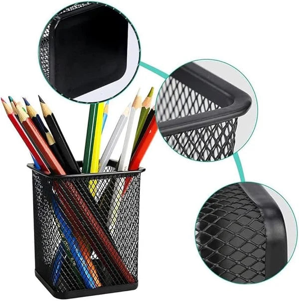 Wire Mesh Pencil Holder
