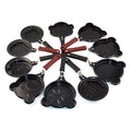 Random Design Omelet Designer Mini Egg Pan, Non-Stick Pancake Mold