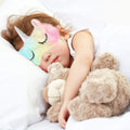 Soft Plush Unicorn Sleep Eye Mask – Random Color