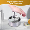 Stainless Steel Burger Press | 304 Food-Grade Burger Patty Maker