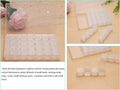 28-Compartment Transparent Plastic Storage Box With Lid | Jewelry Box
