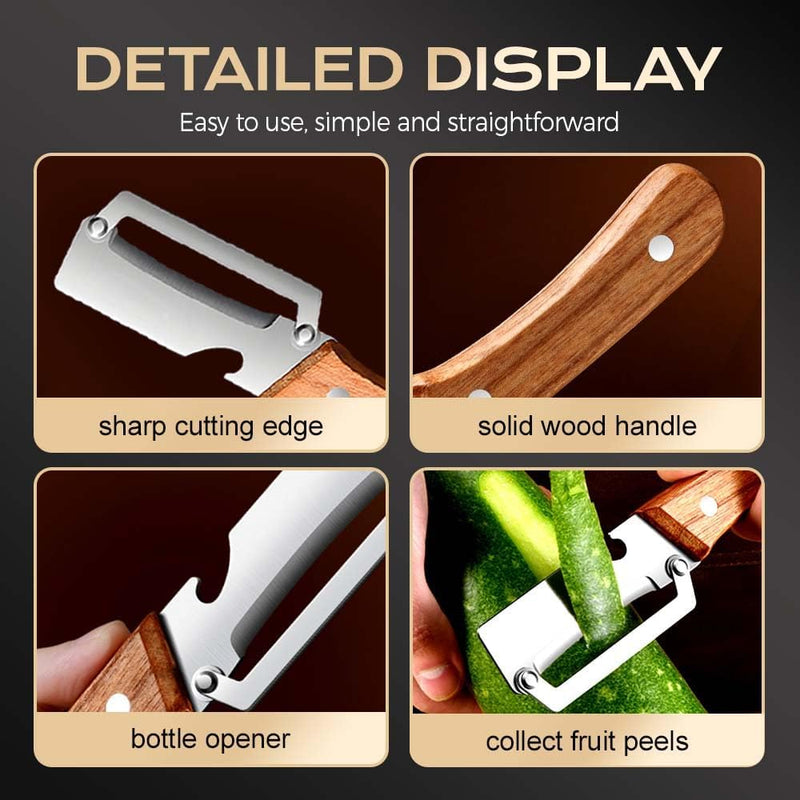 Multi-Functional Vegetable Peeler with Bottle Opener | Potato Peeler