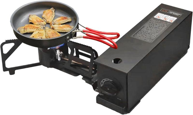 Portable Folding Gas Stove with Pot Support
