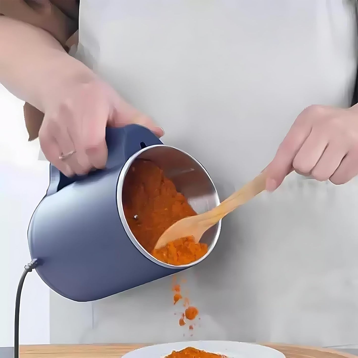 8 Blades 300W Stainless Steel Electric Coffee Grinder