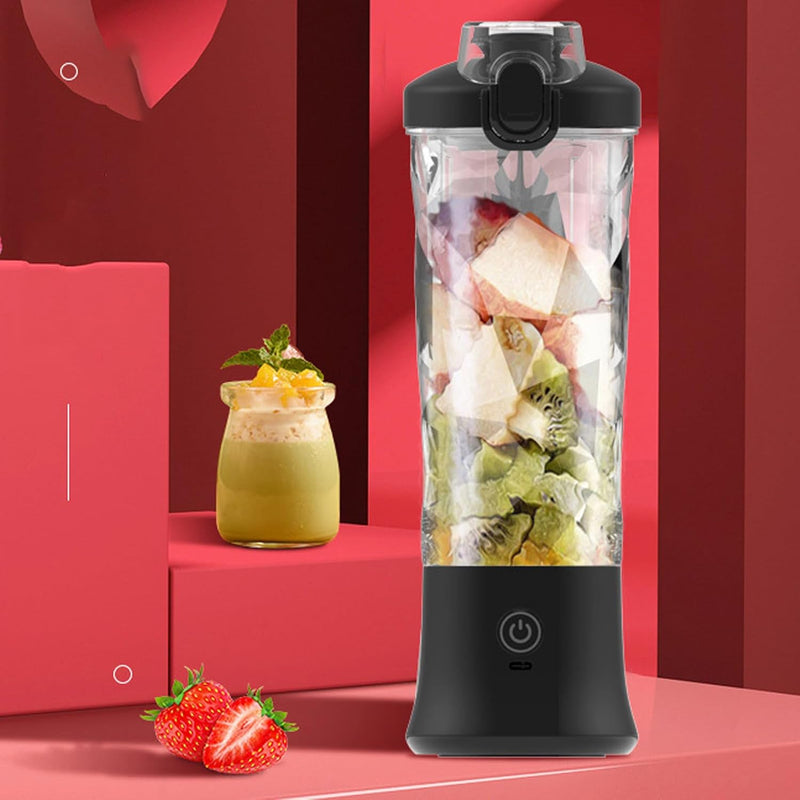 800ml Capacity Cordless Stainless Steel Blender with 6 Ultra Sharp Blades