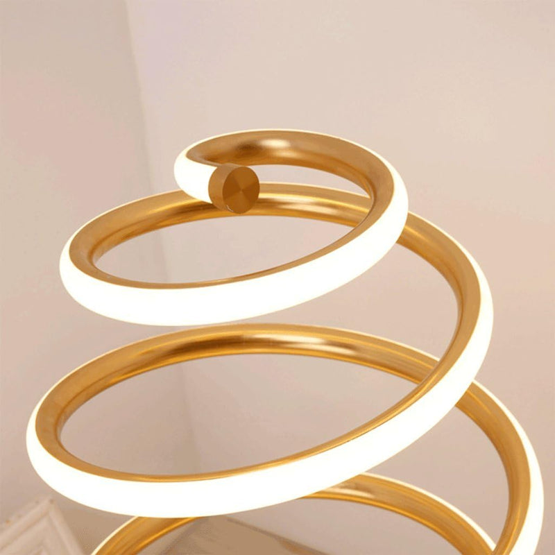 LED Spiral Table Lamp, Multi Mode Table Lamp