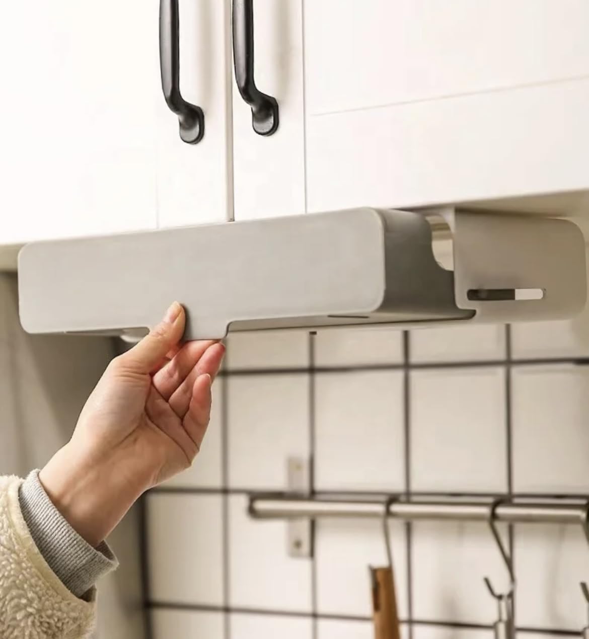 Kitchen Cupboard Store Under Shelf Spice Rack