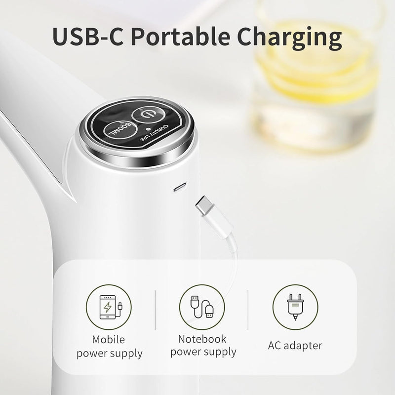Rechargeable Portable Automatic Water Pump – USB Electric Water Dispenser for Gallon Bottles