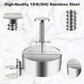 Stainless Steel Burger Press | 304 Food-Grade Burger Patty Maker