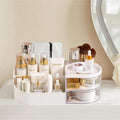 Multi-Compartment Makeup & Cosmetic Organiser with 2 Clear Drawers