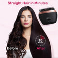 USB Rechargeable Multi-functional Portable Wireless Hair Straightening Comb