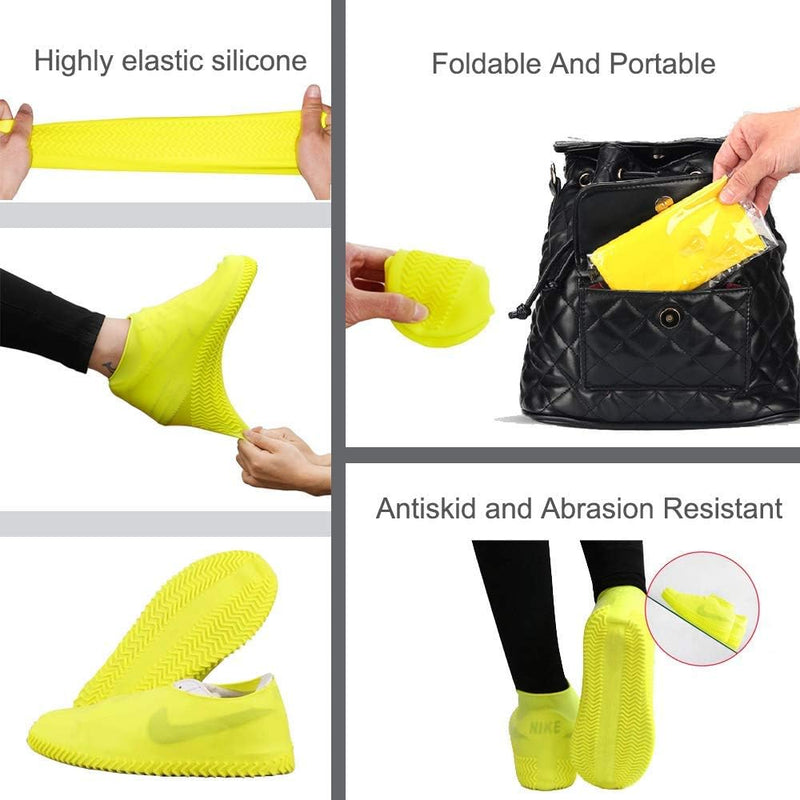 Waterproof Shoe Covers, Non-Slip Water Resistant Shoe Protectors