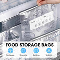 Reusable Aluminium Foil Food Storage Bags with Zip Lock — 10 Piece