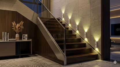 Double Headed USB Rechargeable Motion Sensor Night Light