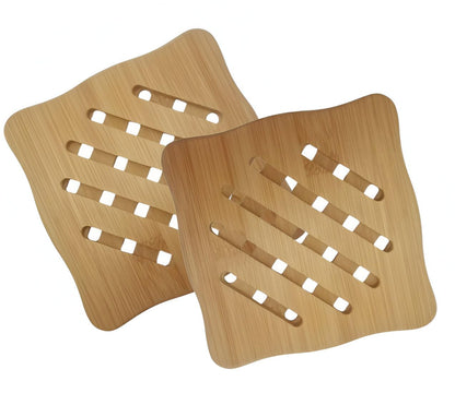 Non-Slip Wooden Placemat for Dining Table Techmanistan