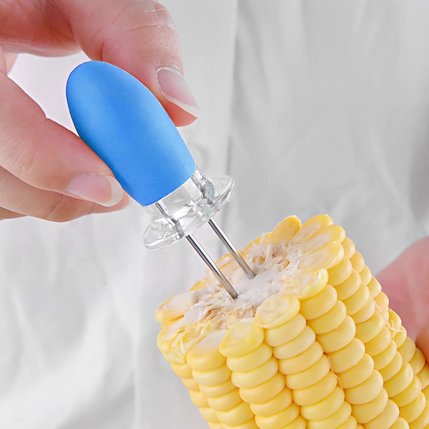 Pack of 8 - Corn Cob Holder Corn Forks
