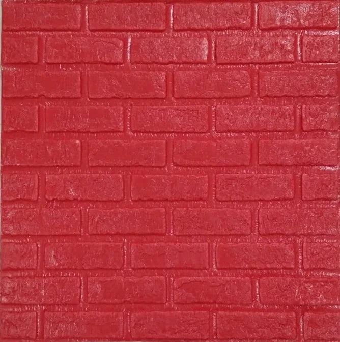 Pack of 4 - 3D Brick Wall Stickers Techmanistan