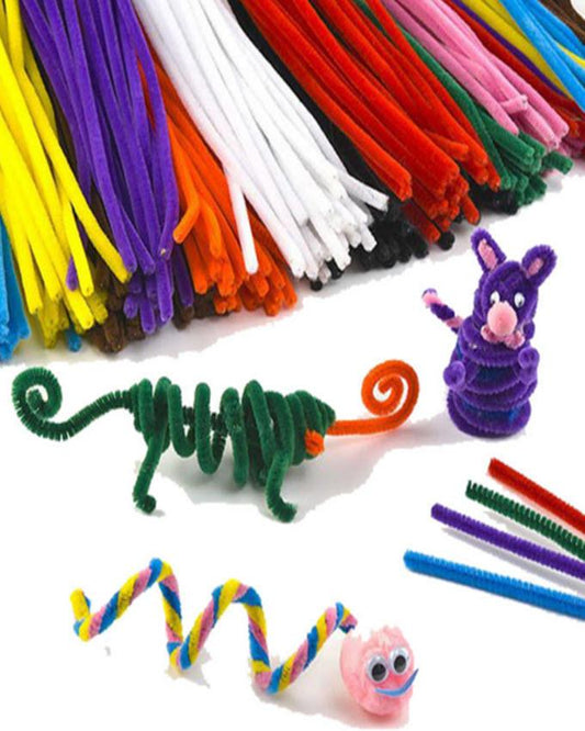 Pack of 10 pcs - Chenille Sticks Stems for Cat Play Toy My Store