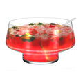 Unique Design Glass Punch Bowl
