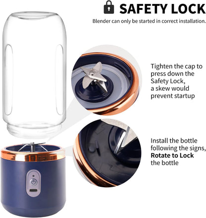 Portable Rechargeable Juicer Blender Cup