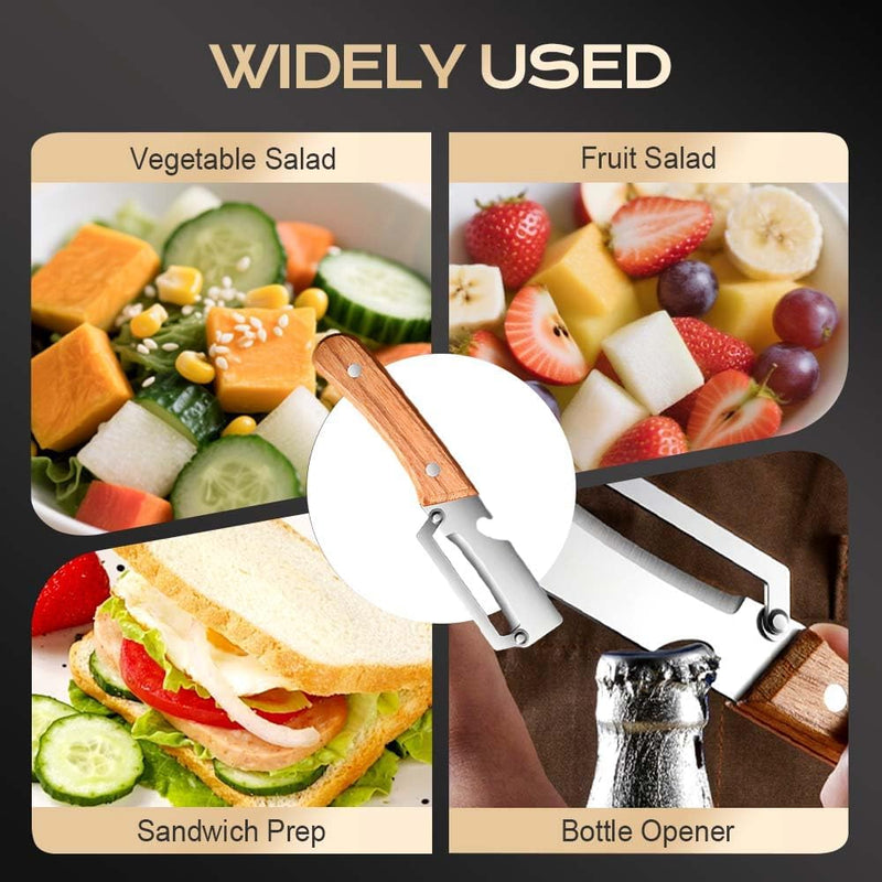 Multi-Functional Vegetable Peeler with Bottle Opener | Potato Peeler