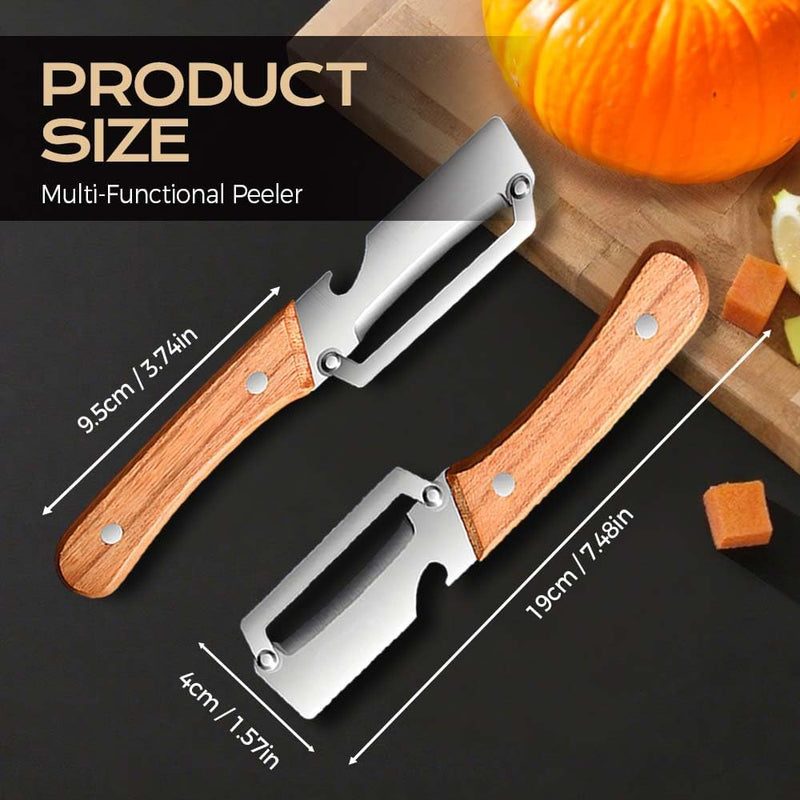 Multi-Functional Vegetable Peeler with Bottle Opener | Potato Peeler