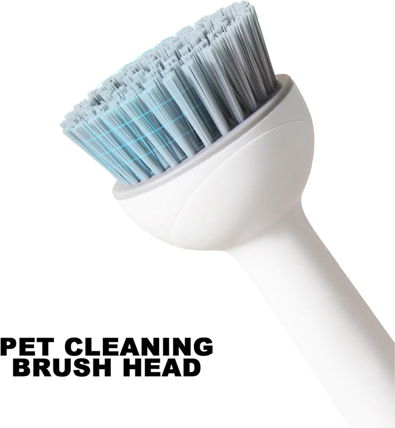 Rotating Long Handle Soap Dispensing Kitchen Brush