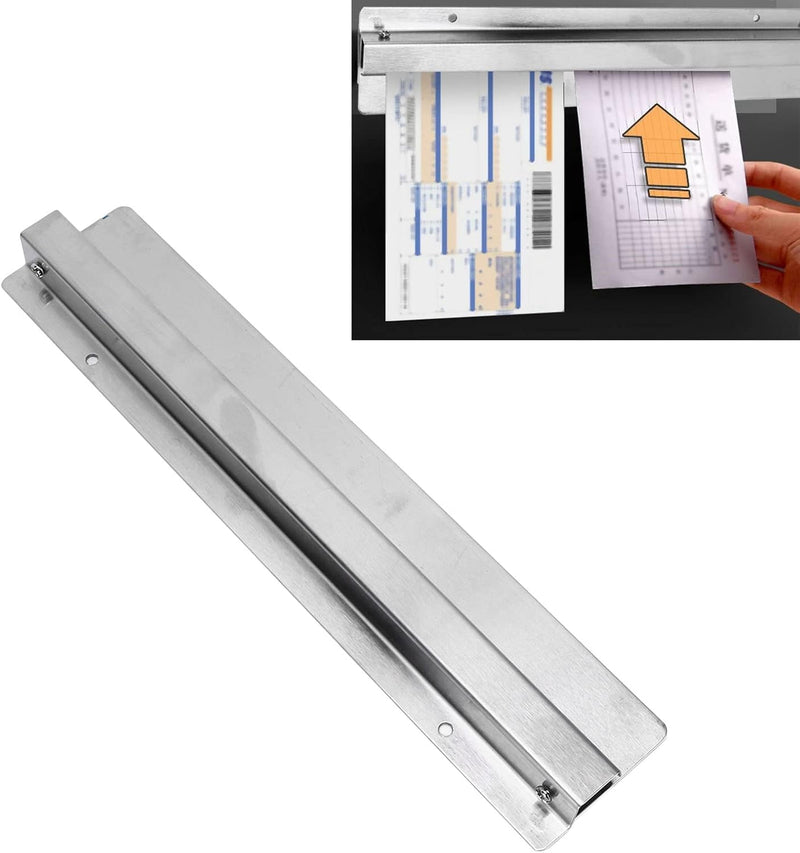 Wall Mounted Hanging Ticket Holder for Restaurant | Slide Check Rack