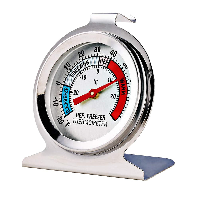 Refrigerator Thermometer with Hook and Panel Base Hang