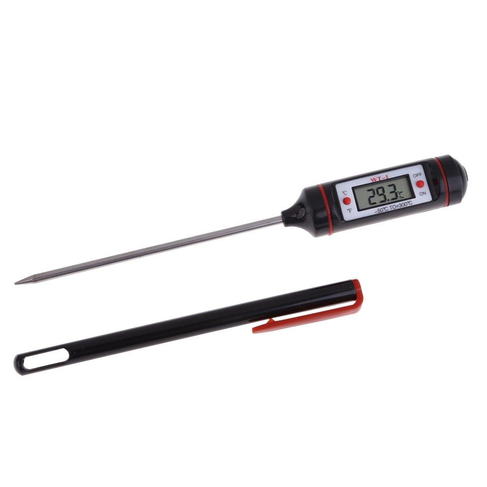 Portable Digital Temperature Detector with Probe Sensor