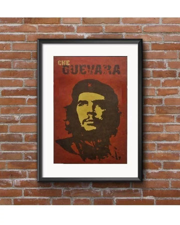 Che Guevara Portrait Retro Poster