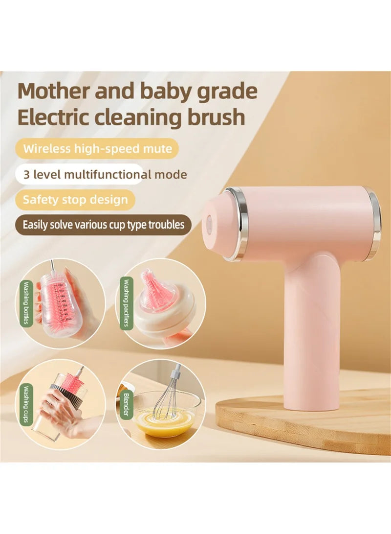USB Rechargeble Multifunctional Cleaning Brush Set | Kitchen Cleaning Kit
