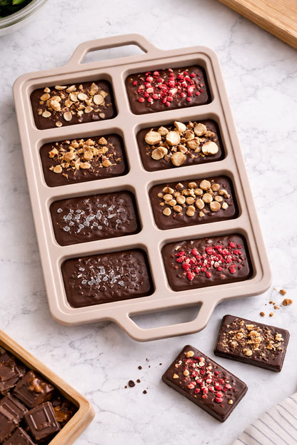 8 Cavity Silicone Chocolate Mold