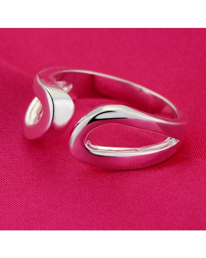 Silver Plated Alloy Ring for Women--Techmanistan-My Store