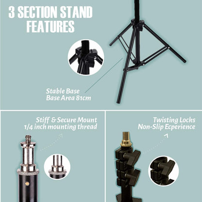 6.8 Feet Long Tripod Stand - Techmanistan in Pakistan