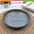 Ceramic Round Serving Plate Techmanistan